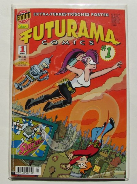 Futurama (Dino, Gb.) Nr. 1-59 kpl. + Crossover-Krise 1,2 (Z1-)