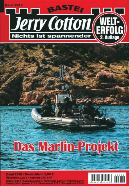 Jerry Cotton 2. Auflage 2916