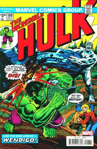 US: Incredible Hulk 180 (Facsimile Edition)