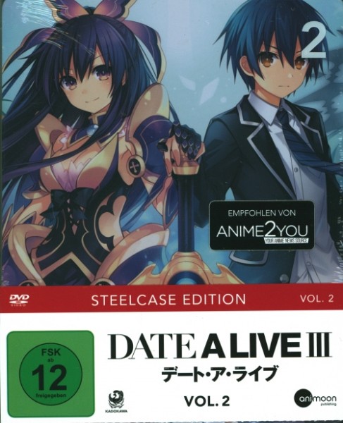 Date A Live III Vol. 2 (Steelcase Edition) DVD
