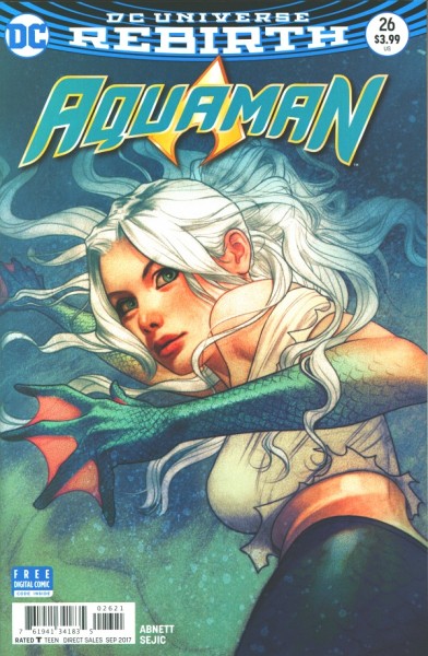 Aquaman (2016) Joshua Middleton Variant Cover 26