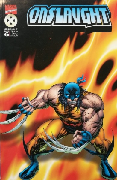 Wolverine (Marvel, Gb. + Br., 1997) Variant Nr. 17 (Onslaught 6)