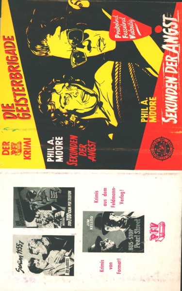 Geisterbrigade Leihbuch SU Sekunden der Angst (Feldmann) nur Schutzumschlag