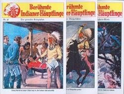 Berühmte Indianer-Häuptlinge (Reprints, Vorkrieg) Nr. 36-70 zus. (neu)