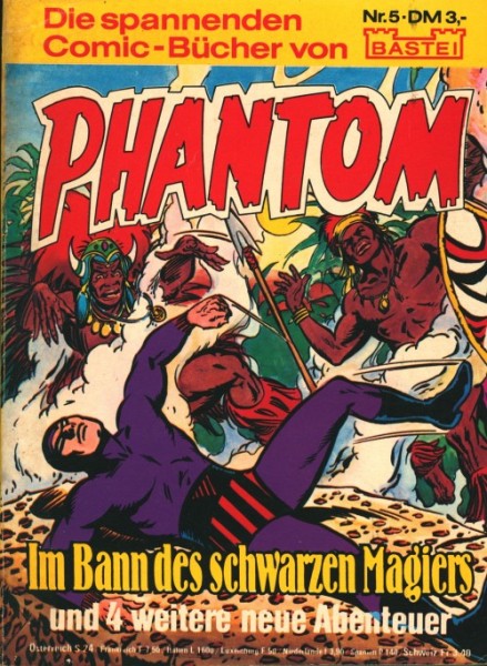 Phantom (Bastei, Tb., 1980 dünn) Nr. 1-25