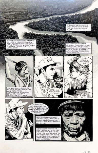 Originalzeichnung (1883) US: Strangehaven (1995) #6 Seite 10 ÜF