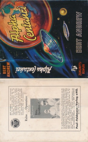 Andrew, Bert Leihbuch SU Alpha Centauri (Feldmann) nur Schutzumschlag