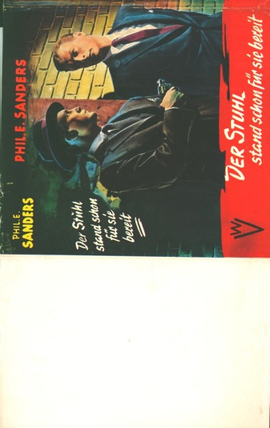 Sanders, Phil E. Leihbuch SU Stuhl stand schon für sie bereit (Wiesemann) nur Schutzumschlag