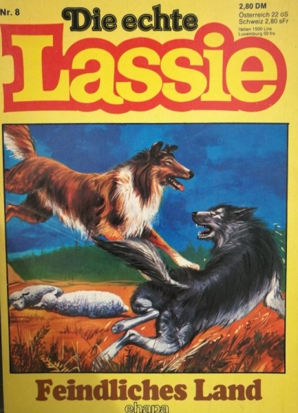 Lassie (Ehapa, Tb.) Nr. 1-9 kpl. (Z2)