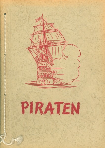 Bilder- und Werbedienst SBA Piraten (30245/9) Leeralbum Sammelbilderalbum