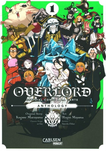 Overlord Official Comic À La Carte Anthology (Carlsen, Tb.) Nr. 1-3