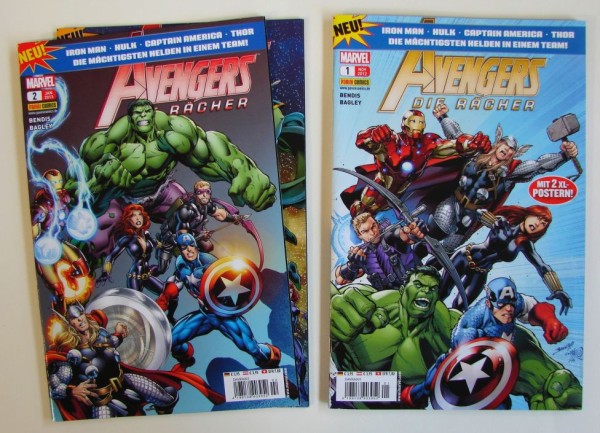 Avengers: Die Rächer (Panini, Gb.) Nr. 1-13 kpl. (Z1-2)