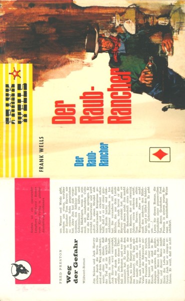 Wells, Frank Leihbuch SU Raubrancher (Karo) nur Schutzumschlag