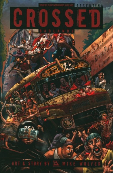 Crossed Badlands C-Day Worldwide Cover 1-100