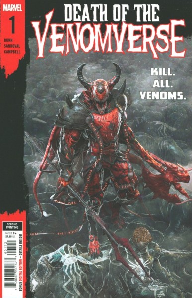 Death of the Venomverse (2023) 2nd Printing Variant Cover 1