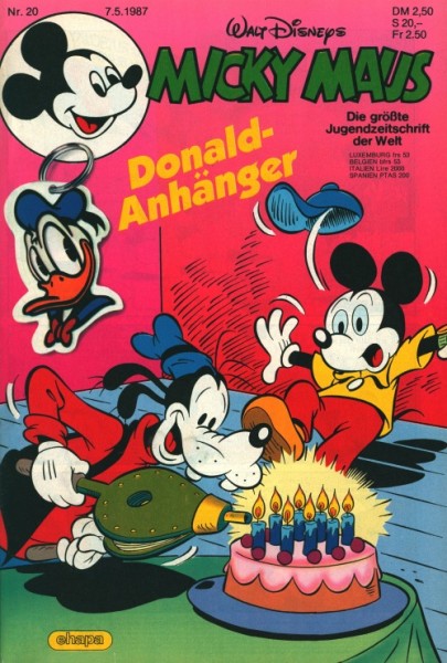 Micky Maus mit allen festen Beilagen Jahrgang 1987 (Ehapa, Gb.) Nr. 1-53