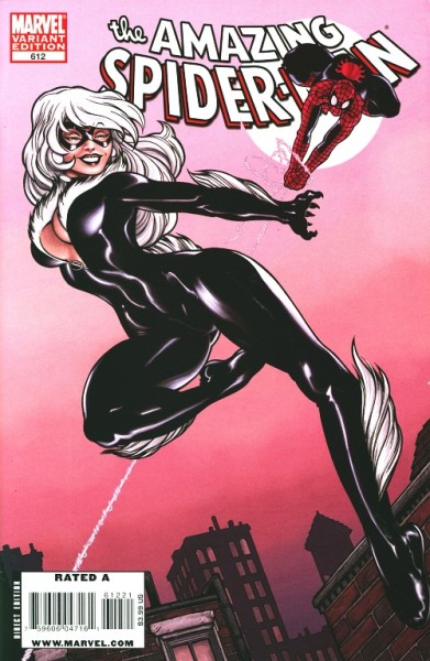 Amazing Spider-Man (2003) Black Cat Variant Cover 612