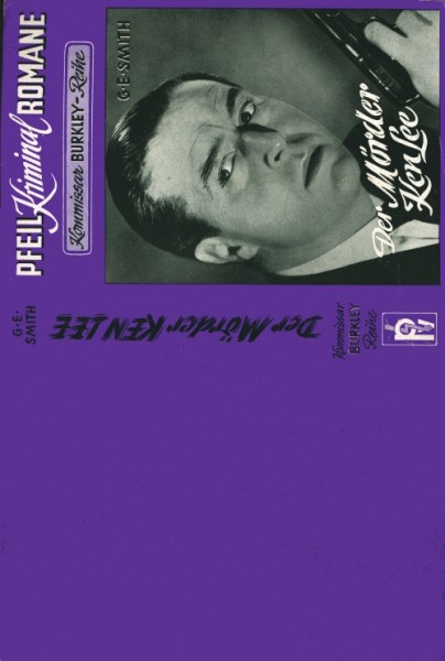 Kommissar Burkley Leihbuch SU Mörder Ken Lee (Pfeil) nur Schutzumschlag