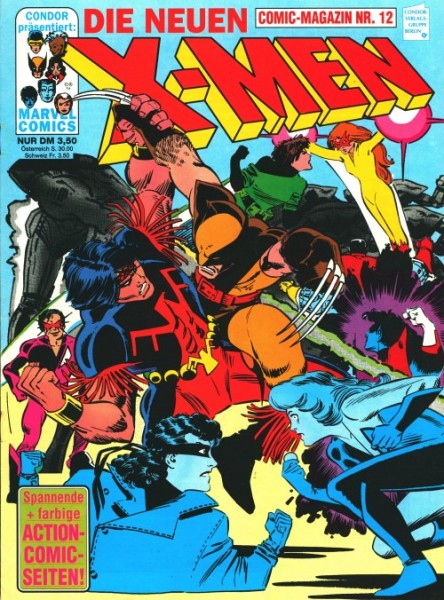 Neuen X-Men (Condor, GbÜ.) Nr. 1-16 kpl. (Z0)