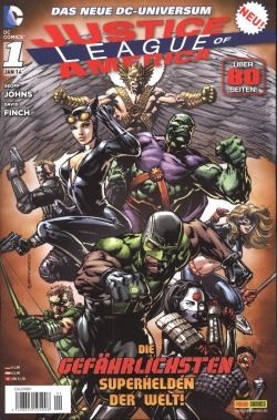 Justice League of America (Panini, Gb., 2013) Nr. 1-4