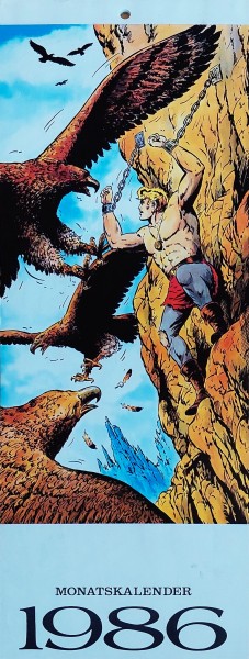 Sigurd Monatskalender 1986 Wäscher/Hethke