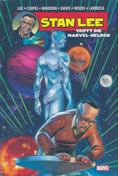 Stan Lee trifft die Marvel-Helden