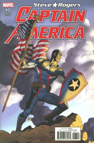 Captain America - Steve Rogers (2016) 1:15 Variant Cover 7