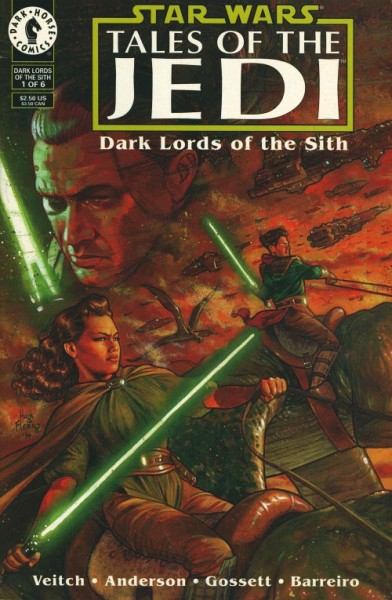 Star Wars: Tales of the Jedi - Dark Lords of the Sith (1994) 1-6 kpl. (Z1)