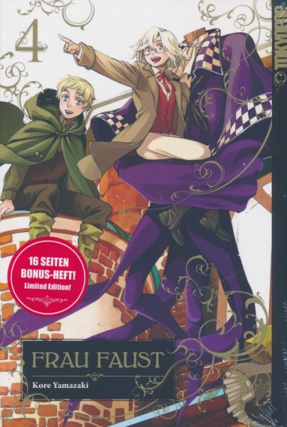 Frau Faust (Tokyopop, Tb.) Nr. 4 Limitiert mit Booklet