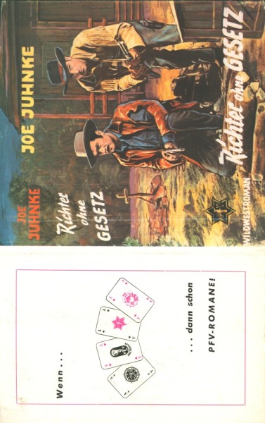 Juhnke, Joe Leihbuch SU Richter ohne Gesetz (Feldmann) nur Schutzumschlag