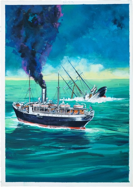 Originalzeichnung (1643) SOS