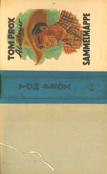 Tom Prox Sammelmappe Romane (Kb.) Original