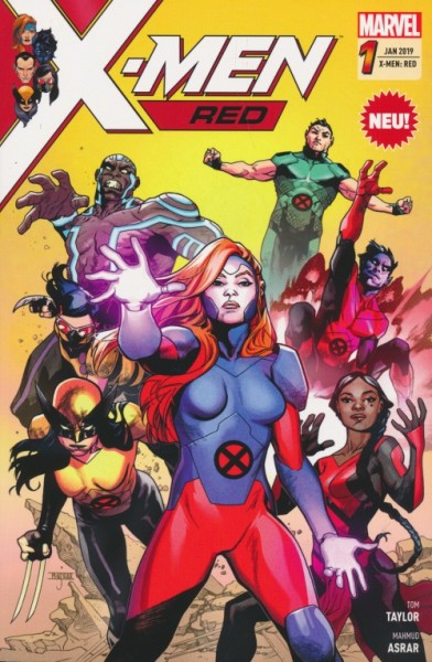 X-Men: Red (Panini, Br.) Nr. 1+2 kpl. (Z1)