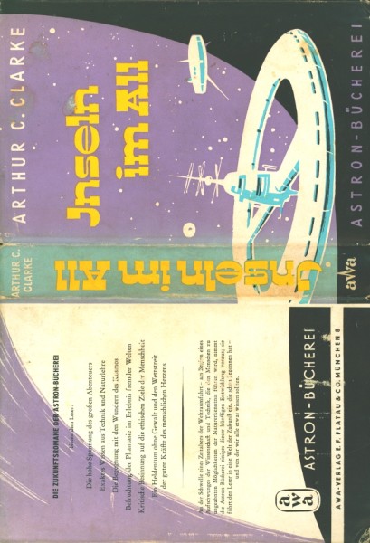 Clarke, Arthur C. Leihbuch SU Inseln im All (Awa) nur Schutzumschlag