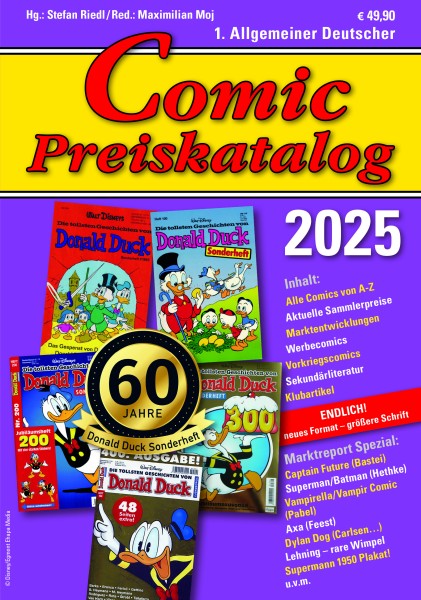 Comic-Preiskatalog 2025 HC