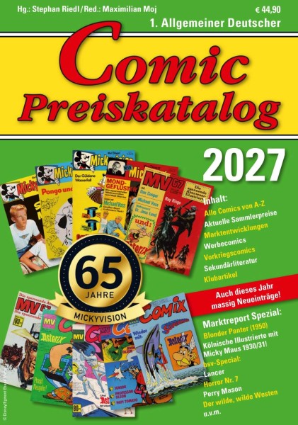 Comic Preiskatalog 2027 SC (10/26)