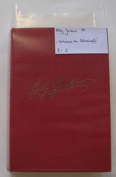 Billy Jenkins Leihbuch VK Geheimnis der Salzsümpfe (Dietsch) Vorkrieg