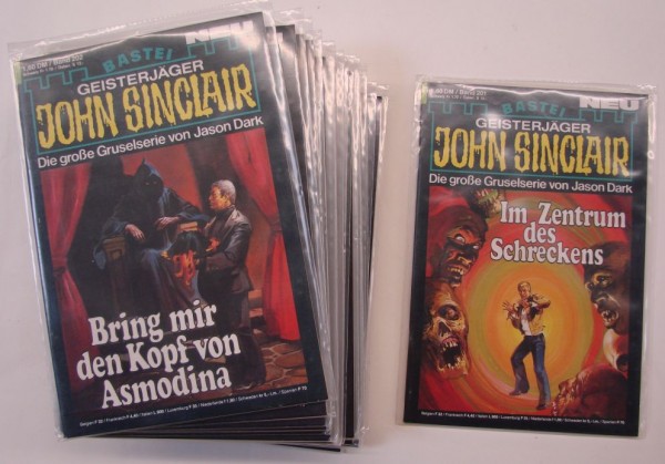 John Sinclair in 100er Paketen (Bastei) 1. Auflage Nr. 201-300 zus. (Z0-1)