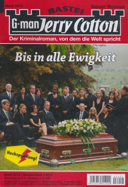 Jerry Cotton 1.Auflage (Bastei) Nr. 3212-3289