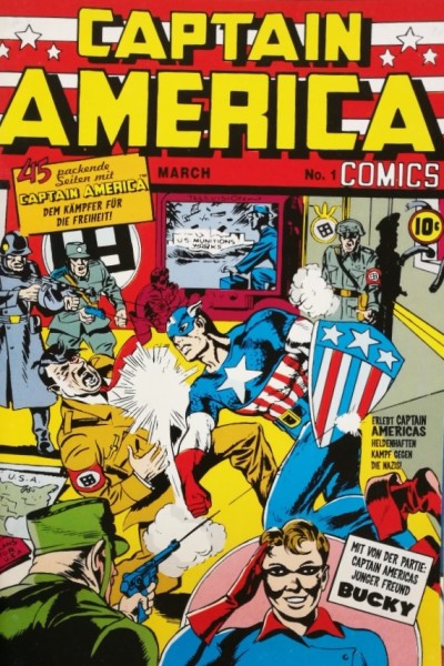 Captain America (Marvel, Gb., 1999, Nachdruck aus Jubiläums-Pack 1) Nr. 1