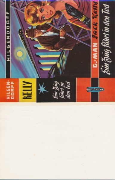 G-Man Jack Kelly Leihbuch SU Ein Zug fährt in den Tod (Bewin) nur Schutzumschlag