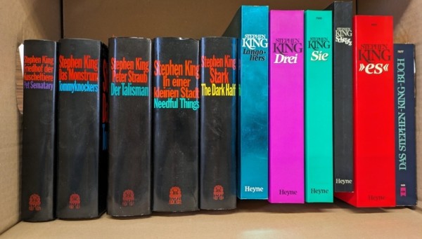 Paket 3902 11 verschiedene Stephen King Bücher (Z0-2)