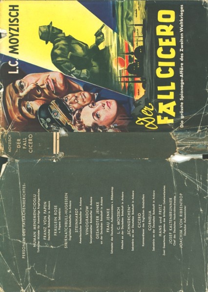 Moyzisch, L.C. Leihbuch Fall Cicero (Bertelsmann) nur Schutzumschlag