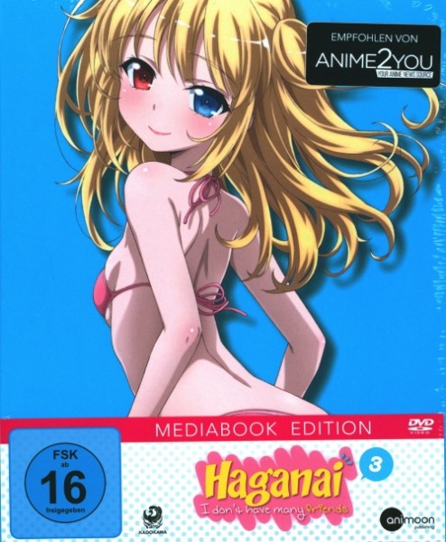 Haganai Vol. 3 Mediabook Edition DVD