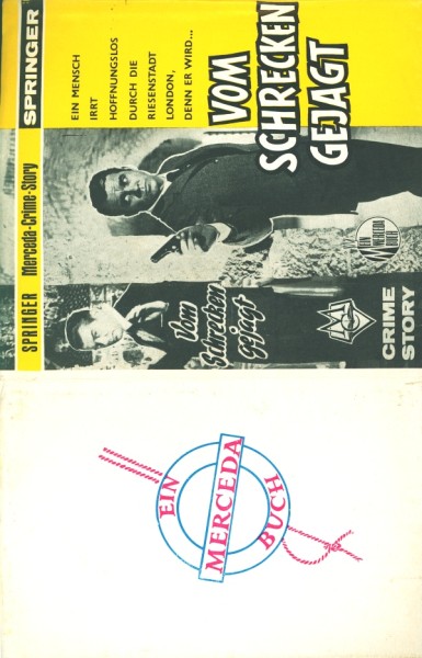 Springer, H.C. Leihbuch SU Vom Schrecken gejagt (Merceda) nur Schutzumschlag