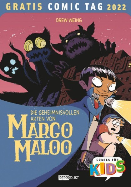 Gratis Comic Tag 2022: Die geheimnisvollen Akten von Margo Maloo