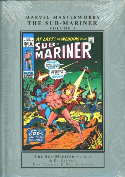 Marvel Masterworks (2003) Sub-Mariner HC Vol.5
