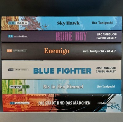 Jiro Taniguchi Manga (Schreiber & Leser, Br.) Nr. 1-6 zus. (neu)