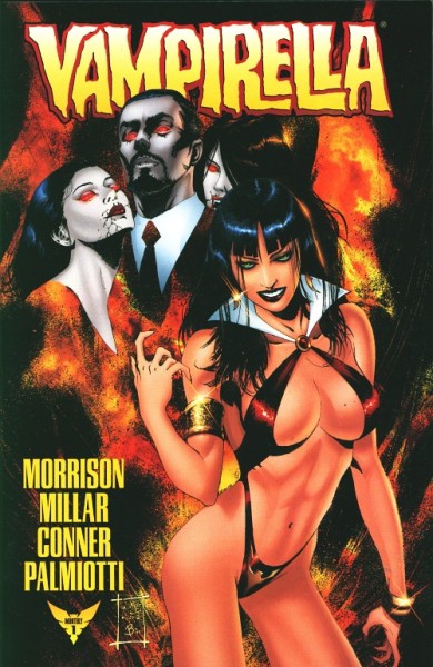 Vampirella Ascending Evil (1997) Jae Lee Variant Cover 1