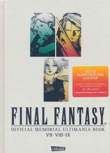 Final Fantasy - Official Memorial Ultimania Book (Carlsen, B.) Nr. 1: VII VIII IX